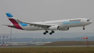 Eurowings Discover A330300 Landing [upl. by Ardnot]