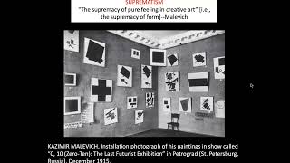 Russian Suprematism amp Malevich [upl. by Dazraf]