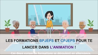 Les formations BPJEPS et CPJEPS pour te lancer dans lanimation [upl. by Blackmun]