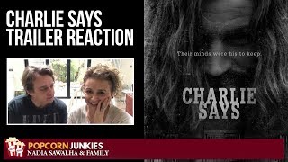 Charlie Says OFFICIAL TRAILER  Nadia Sawalha amp The Popcorn Junkies Movie Reaction [upl. by Annairdua601]