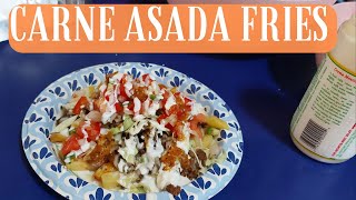 Whats for Dinner  Carne Asada Fries using what I have on hand  Budget meals [upl. by Abrams542]