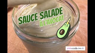 ♡ Sauce salade à l’avocat ♡ VEGAN [upl. by Aurlie691]