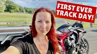 First Motorcycle Track Day What to expect as a beginner female biker [upl. by Barbuto]