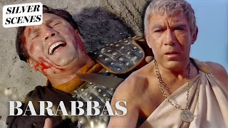 Barabbas Vs Torvald  A Battle In The Colosseum  Barabbas  Silver Scenes [upl. by Nosirrah32]