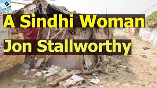 A SINDHI WOMAN by Jon Stallworthy poem analysis [upl. by Mulford299]