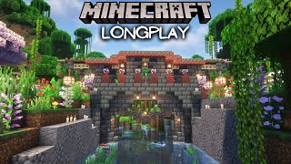 Minecraft Survival  Copper and Tuff Bridge  Relaxing Longplay  121 No Commentary Ep 8 [upl. by Ranzini]