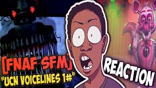 FNAF SFM UCN VOICELINES 1 REACTION  YOU ARE STUFFED [upl. by Sommers985]