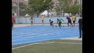 Usain Bolt and Yohan Blake 2011 40m Block start in High quality slow motion wwwmattybdeptcom [upl. by Abramo515]