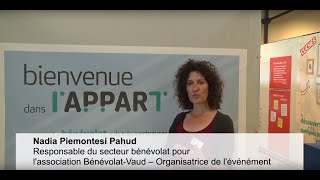 Bénévolat présentation de lexposition itinérante «LAppart» [upl. by Lazos]