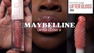 MAYBELLINE LIFTER GLOSS  REVIEWING MY FAVORITES [upl. by Annahavas602]