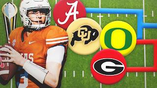 I Put 134 CFB Teams Into One Epic Tournament [upl. by Trula189]