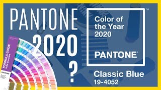 Pantone Nedir Ne İşe Yarar 2020 Pantone Rengi Hangisi [upl. by Moise]