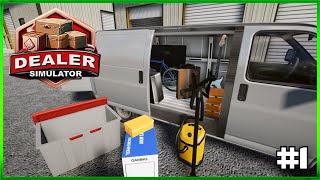 Dealer Simulator  Brand New Storage Wars Game  Starting My Journey  Episode1 [upl. by Ogait]