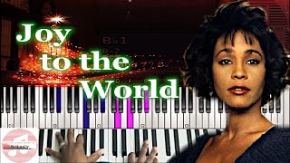 Whitney Houston  Joy to the World 🎹 Tutorial [upl. by Dyche]