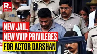 VVIP Treatment Continues For Actor Darshan In Jail With TV Previleges  Renukaswamy Murder Case [upl. by Aleka]