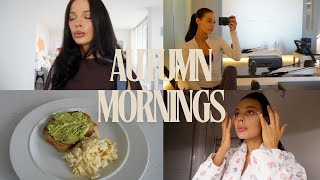 autumn morning vlog healthy habits breakfast amp pilates [upl. by Nasaj]