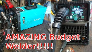 Awesome Budget Welder Flux Core Stick  TIG Unboxing and Review [upl. by Atwekk]