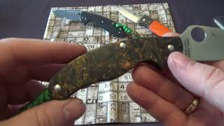 Spyderco UKPK  UK Pen Knife Cuscadi Review Deutsch  German NEO [upl. by Gerkman691]