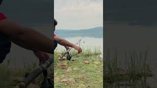 Live Chal Tarbela Dam fishing ytshorts hunting tarbeladam [upl. by Ihn]