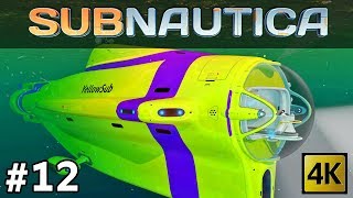 Subnautica 12  Building the Cyclops amp Upgrade Modules Cyclops Shield Generator and Sonar 4k [upl. by Pickford]