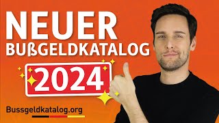 Bußgeldkatalog 💰 Was gilt 2024  bussgeldkatalogorg [upl. by Anoyet]