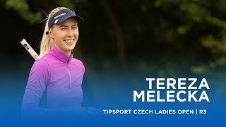 Tereza Melecka finishes as the top Czech international  Tipsport Czech Ladies Open [upl. by Inaliak]