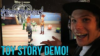 Kingdom Hearts 3  HANDS ON TOY STORY DEMO GAMEPLAY [upl. by Wende256]