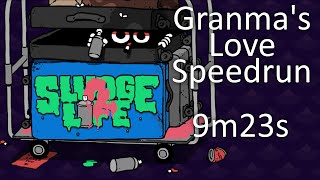 SLUDGE LIFE 2 Speedrun  Granmas Love All Tags  923 [upl. by Betthel719]