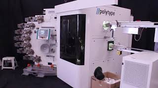 POLYTYPE  BDM 482 Cup Printing Machine [upl. by Gregory]