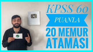 KPSS 60 PUANLA MÃœLAKATSIZ 20 MEMUR ALIMI TARSUS ÃœNÄ°VERSÄ°TESÄ° PERSONEL ALIMI ONLÄ°NE BAÅVURU [upl. by Gant]