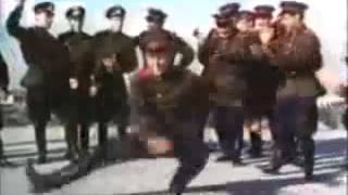 Soviet Army dancing to Hard Bass [upl. by Geer]