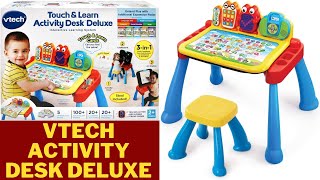 VTech Touch and Learn Activity Desk Deluxe  Frustration Free Packaging  kids early learning [upl. by Doble964]