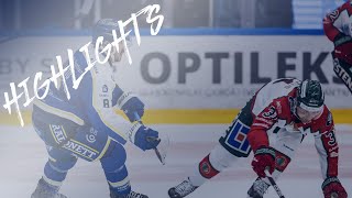 Highlights Leksands IF  Frölunda HC [upl. by Auqenahc]