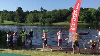 DW Sports Therapy at Sussex Family Triathlon Ashburnham Place 18th June 2017 [upl. by Niall]