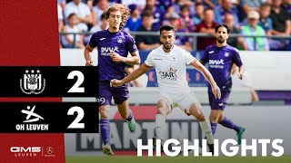 HIGHLIGHTS  JPL 2223  RSC Anderlecht  OH Leuven [upl. by Irahcaz]