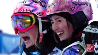 Justine Chloé DufourLapointe talk about being sisters and competitors [upl. by Osmen732]