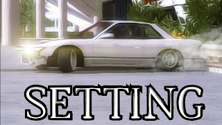 s13 rwd best drift setting Car parking multiplayer [upl. by Ackerman119]