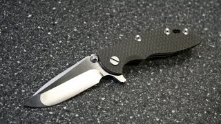 Hinderer Titanium XM18 3quot S35VN Kevin John [upl. by Gimpel122]