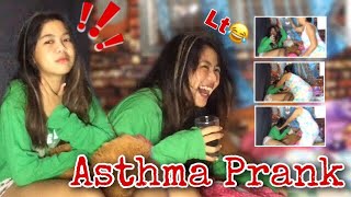 Asthma Attack Prank  Ugliest Face Prank  Airah Matic  Philippines 🇵🇭 [upl. by Meurer]