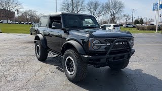 2023 Ford Bronco Libertyville Vernon hills Gurnee Niles Palatine 3F529 [upl. by Manuela]