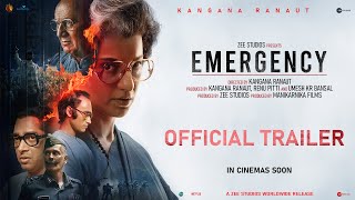 Emergency  Official Trailer  In Cinemas 6th September  Kangana Ranaut [upl. by Zephaniah]