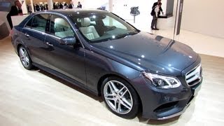 2014 MercedesBenz E350 Bluetec  Exterior and Interior Walkaround 2013 Frankfurt Motor Show [upl. by Mcclenon]