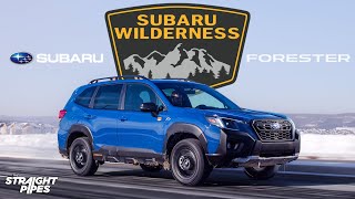 The UNSTOPPABLE 2022 Subaru Forester Wilderness Review [upl. by Lamee]