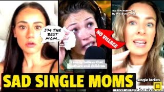 Single Moms Are HURT That Men Have Learnt To AVOID Them In 2024 Single Women TikToks [upl. by Artemus434]