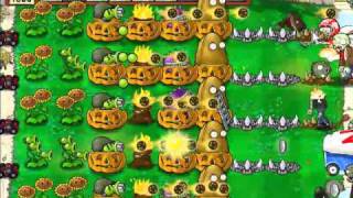 Plants vs Zombies  Survival Day Hard  Part2 [upl. by Teagan814]