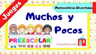 MUCHOS POCOS Juegos Matemáticos para Niños [upl. by Bergen]