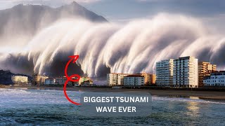 Biggest Tsunami Ever Recorded In History [upl. by Emiaj960]