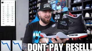 DO NOT PAY RESELL FOR THE JORDAN 4 REIMAGINED quotBREDquot THERE IS NO REASON ANYONE WONT GET FOR RETAIL [upl. by Hastings]