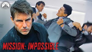 Mission Impossible 6  Fallout  Every Tom Cruise Fight Scene  Paramount Movies [upl. by Cutlerr]