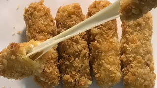 Mozzarella stick recipeCrispy mozzarella sticks recipemozzarella cheese stick recipe at home [upl. by Berliner489]